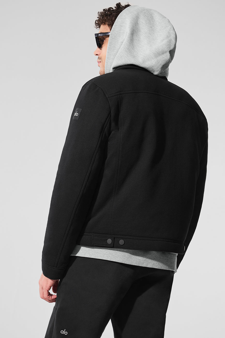 Ease Trucker Jacket - Black