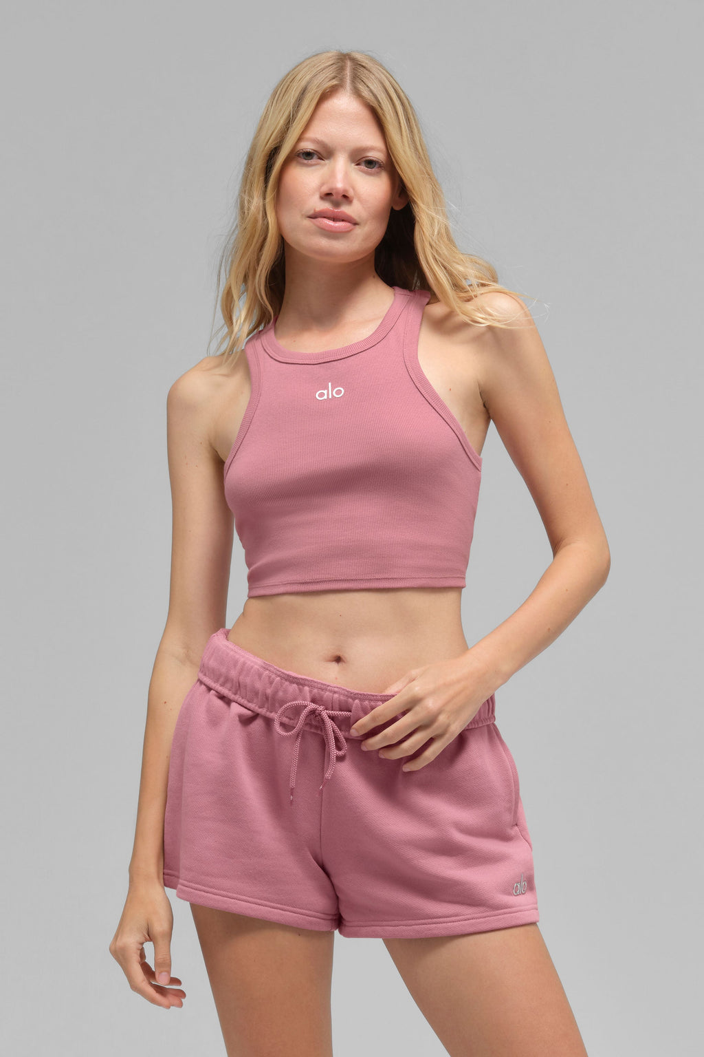 Aspire Tank - Pink Wild Rose/White