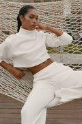 Cropped Serenity Coverup - Ivory