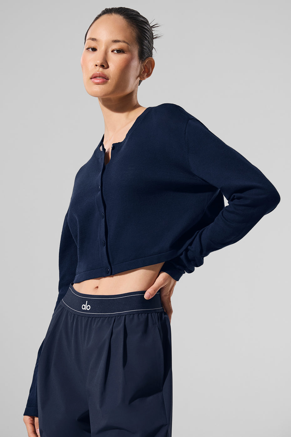 Supernatural Sweater Cardigan - Navy
