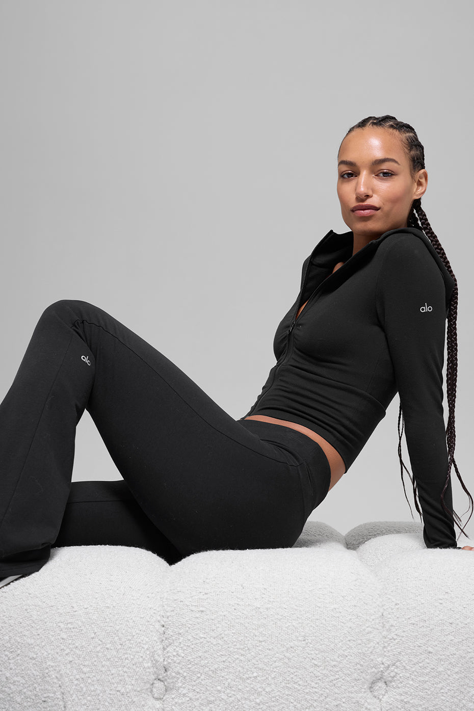 Sway Bootcut Sweatpant - Black