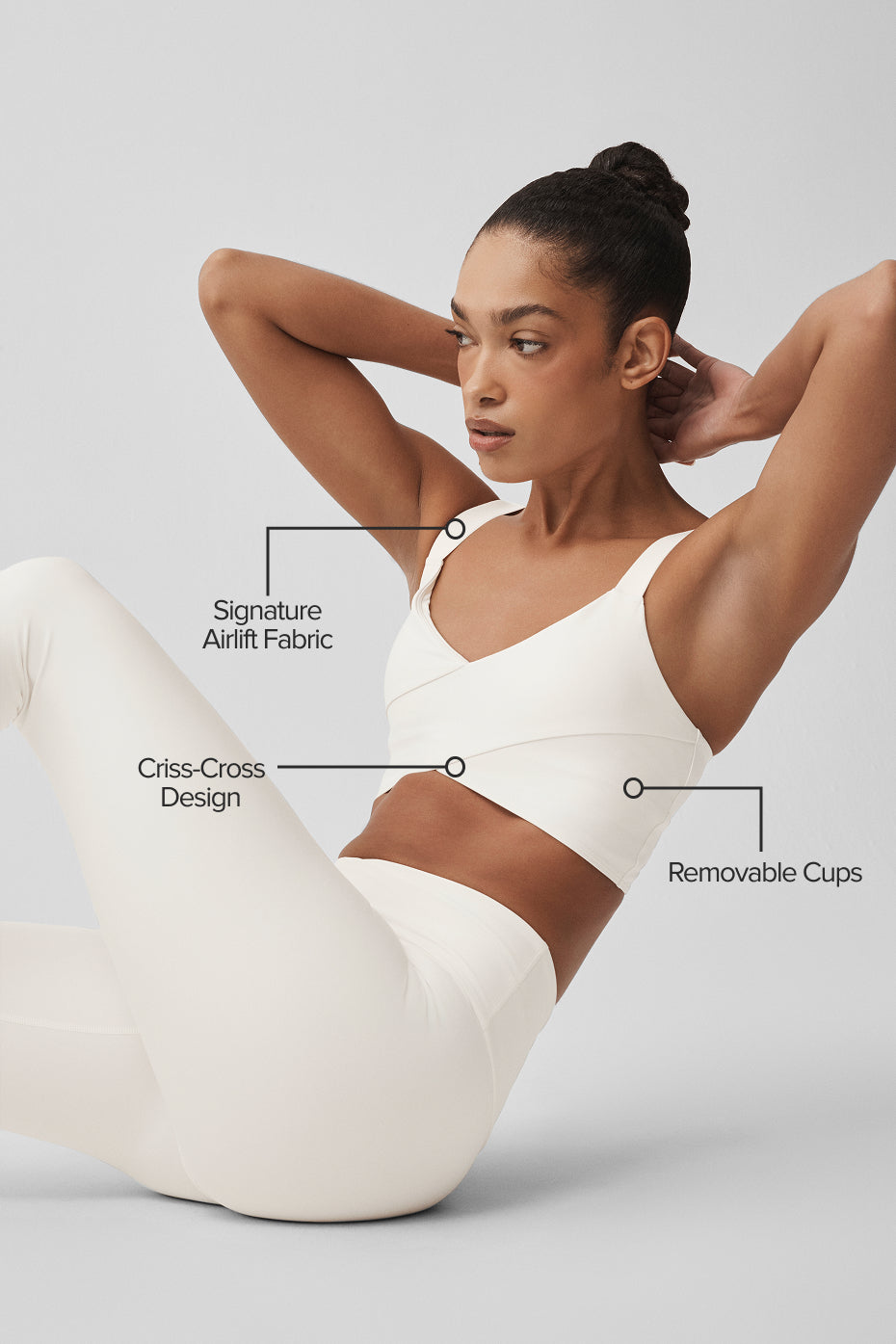 Airlift Horizon Bra - Ivory